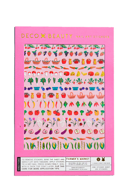Nail Art Stickers | Farmer's Market