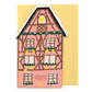 Pink Cottage Die Cut Card