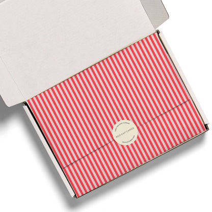 Tissue Paper Pack | Red Pinstripes