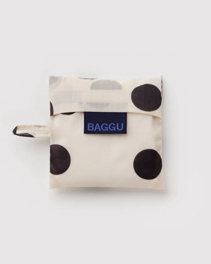 Baby BAGGU | Cream and Black Polka Dot