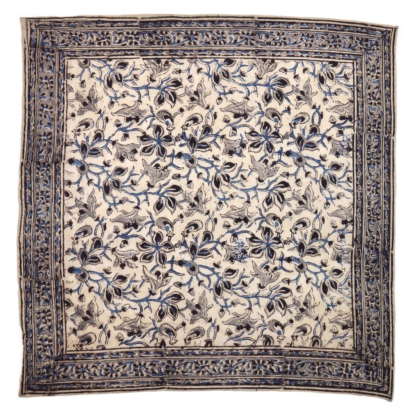 Kalamkari Cotton Bandana | Ocean Breeze