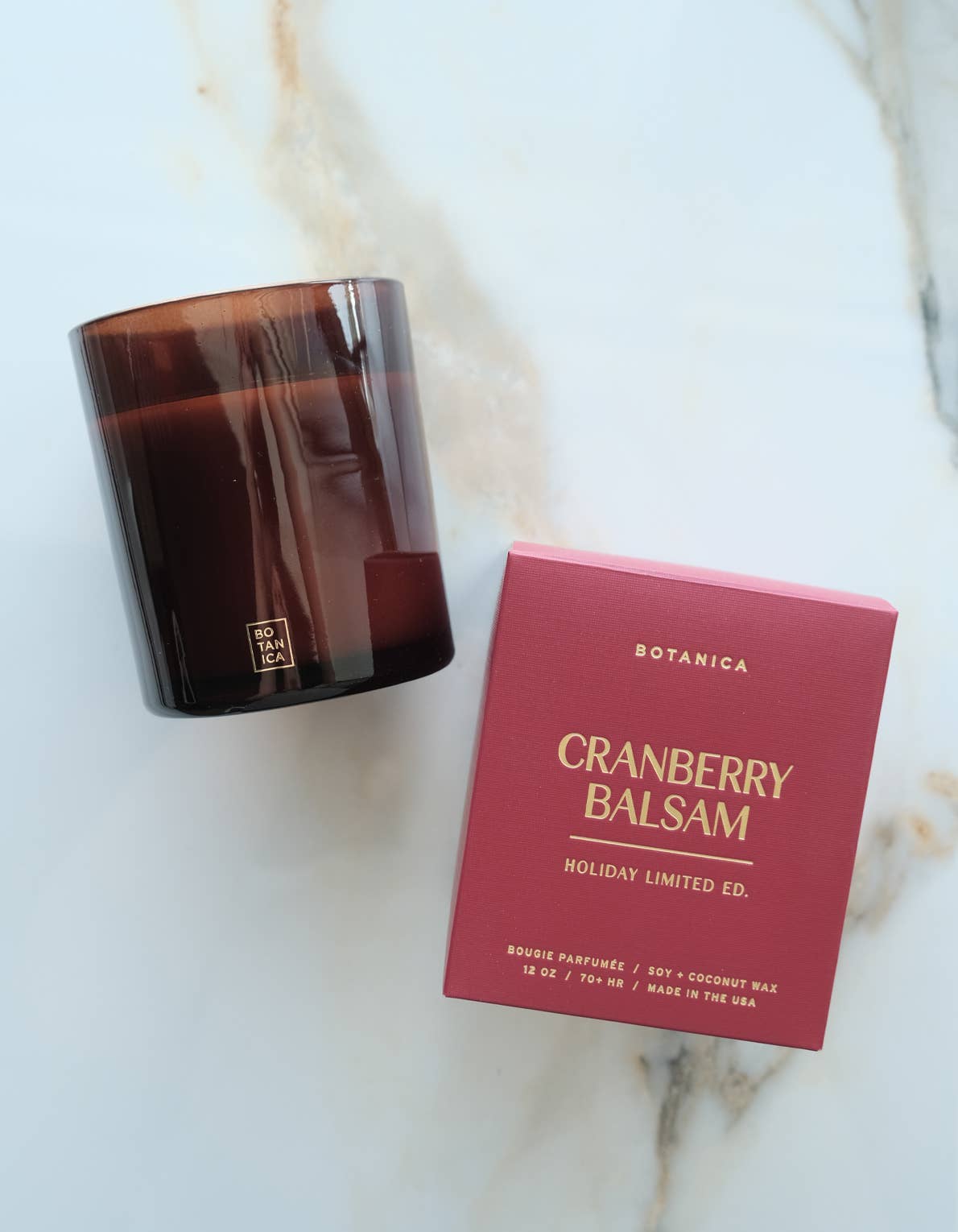 Cranberry Balsam Candle