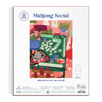 Mahjong Social | 1000 Piece Puzzle