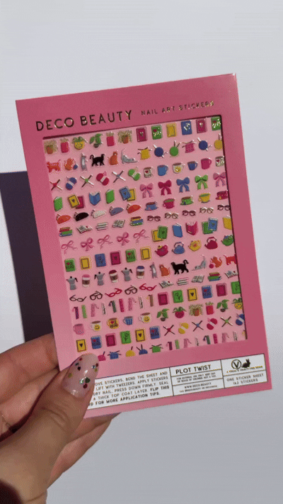 Nail Art Stickers | Plot Twist