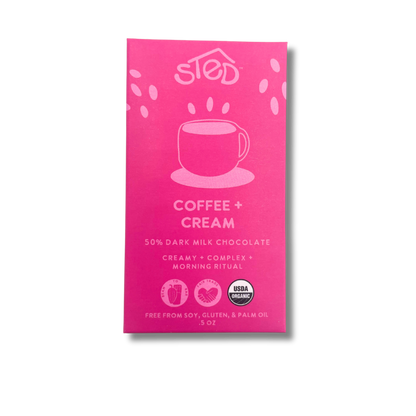 Mini Chocolate Bar | Coffee + Cream
