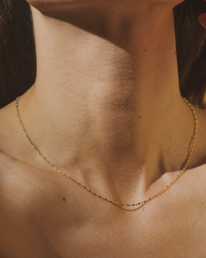 Juno Necklace | 18" Gold Filled