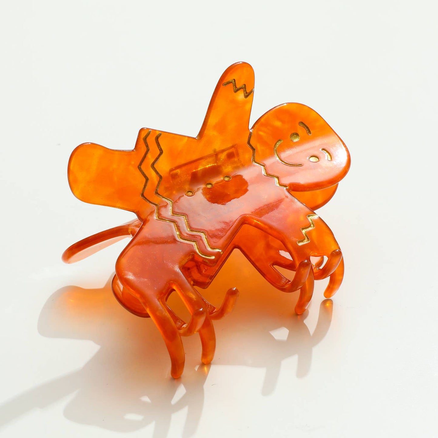 Gingerbread Hair Clip