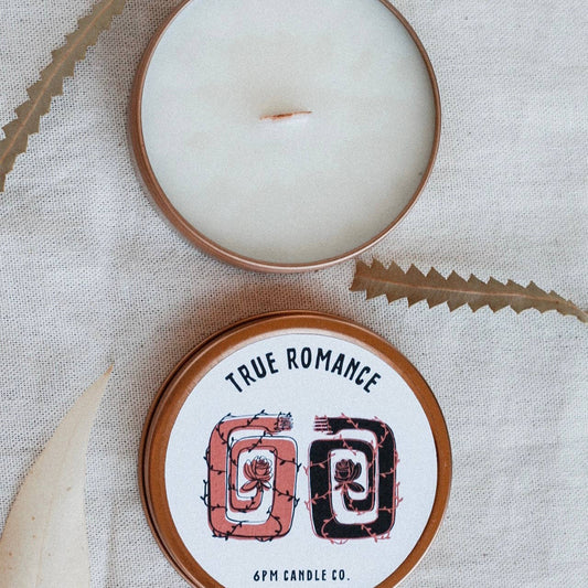 True Romance Candle | Travel Tin