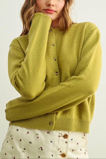 Met My Matcha Cardigan