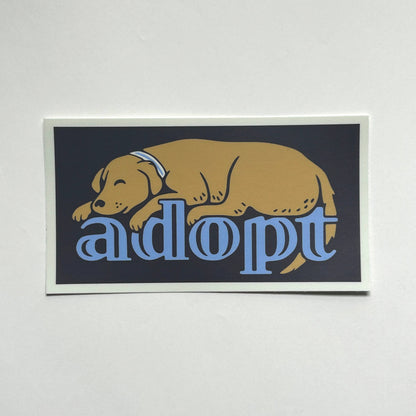 Animal Adoption Dog Sticker