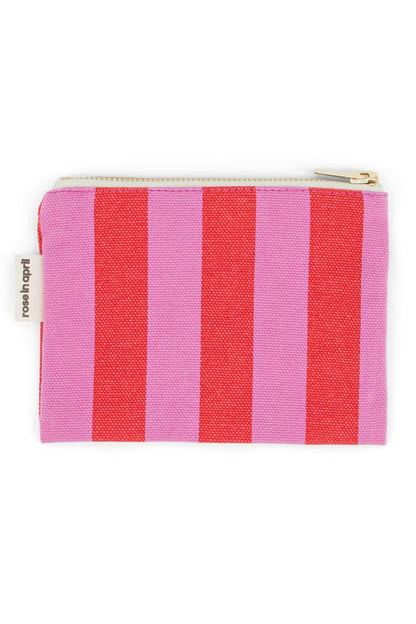 Marie Coin Purse | Orchid + Tomato