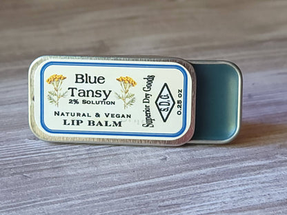 Blue Tansy Lip Balm | Aluminum Slider