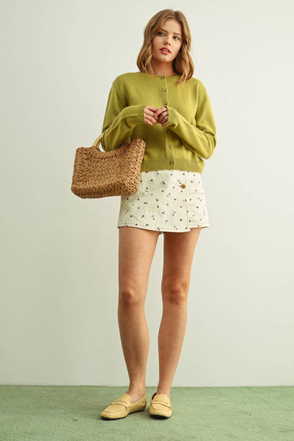 Met My Matcha Cardigan