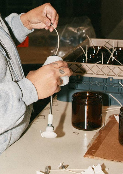 Teakwood & Tobacco Large Concentrated Candle