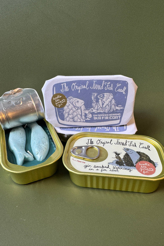 Tinned Fish Candle | Juniper and Fraser Fir