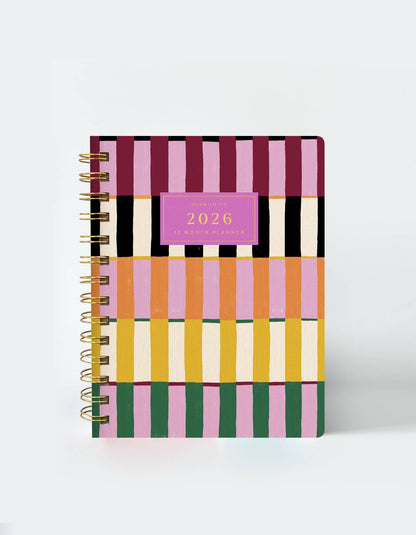 2026 Pocket Size Planner | Painted Stripes
