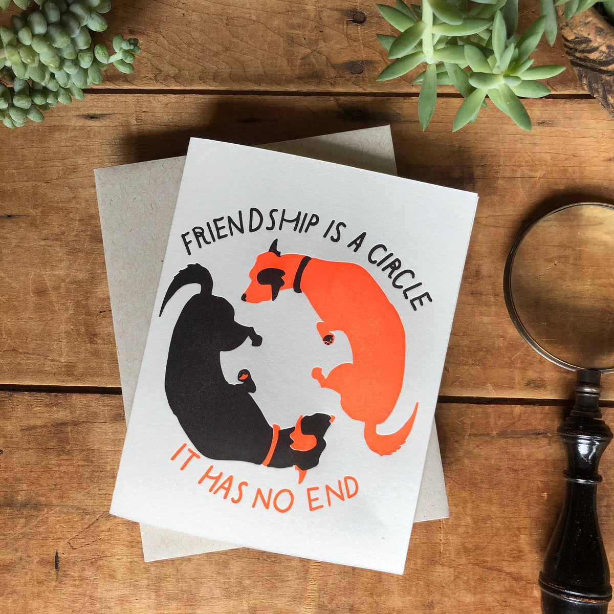Friendship Dogs Card