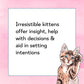 Kitten Oracle: 50 Cards & Guidebook