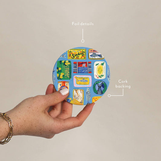 Sardine Tins Coaster