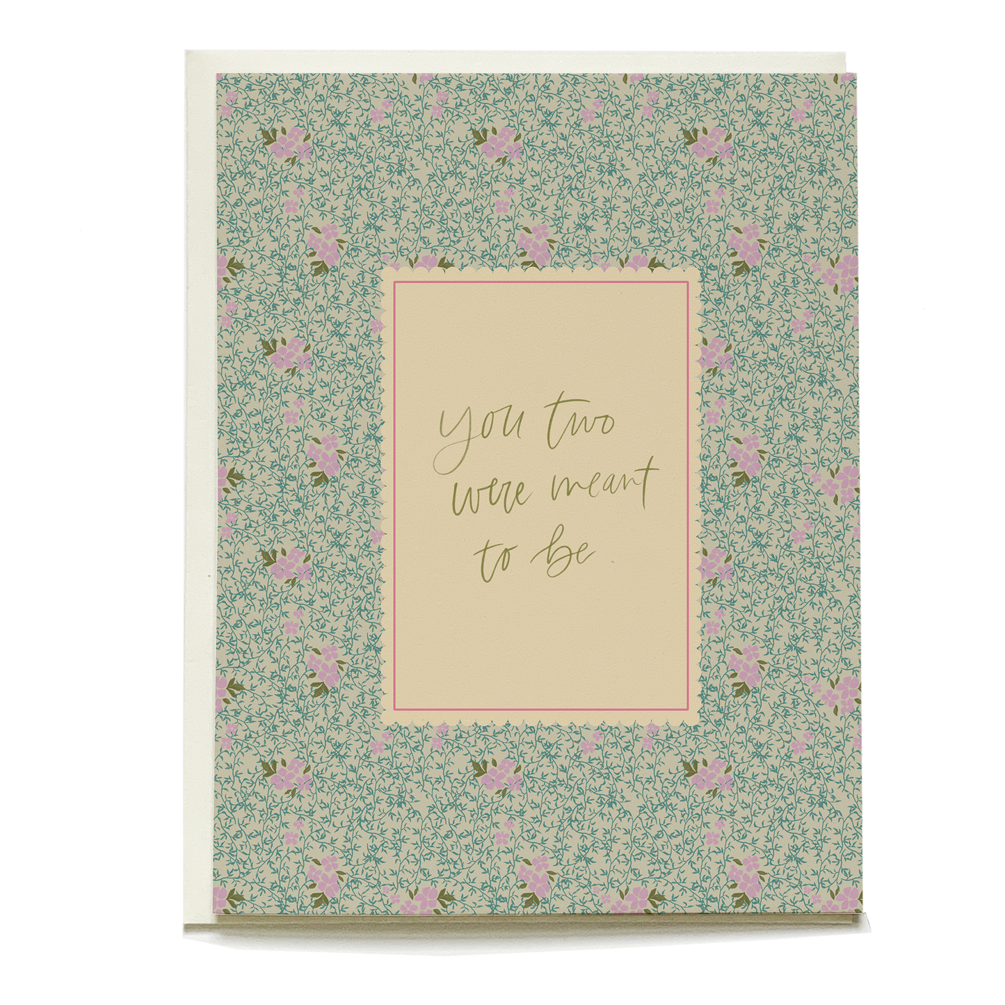 Vine+Bloom Wedding Card