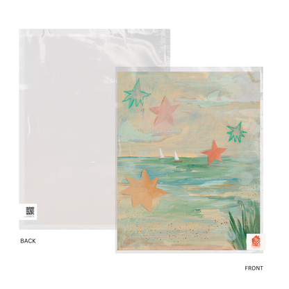 Muted Coastal Art Print | 8 x 10
