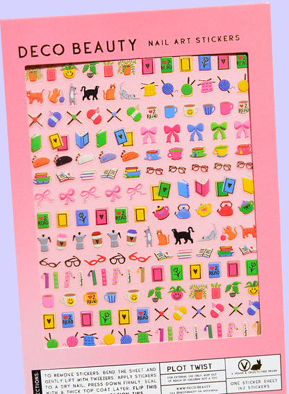 Nail Art Stickers | Plot Twist