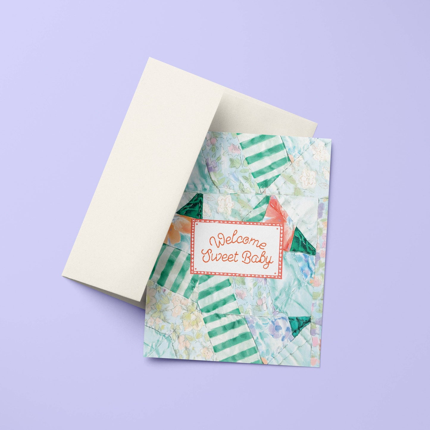 Quilt Baby Card