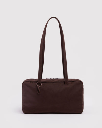 Nylon Bowler Bag | Coffee
