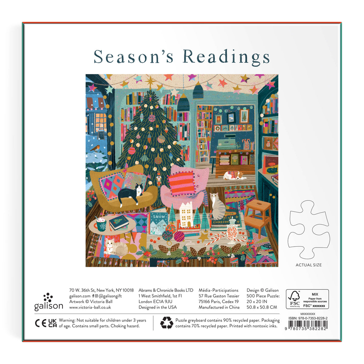 Season's Readings | 500 Piece Puzzle