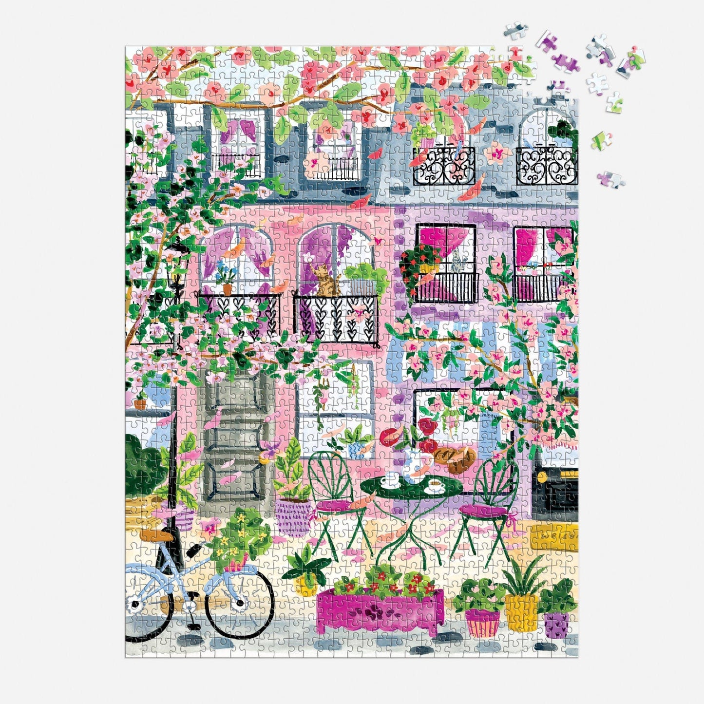 Cherry Lane Blossoms | 1000 Piece Puzzle