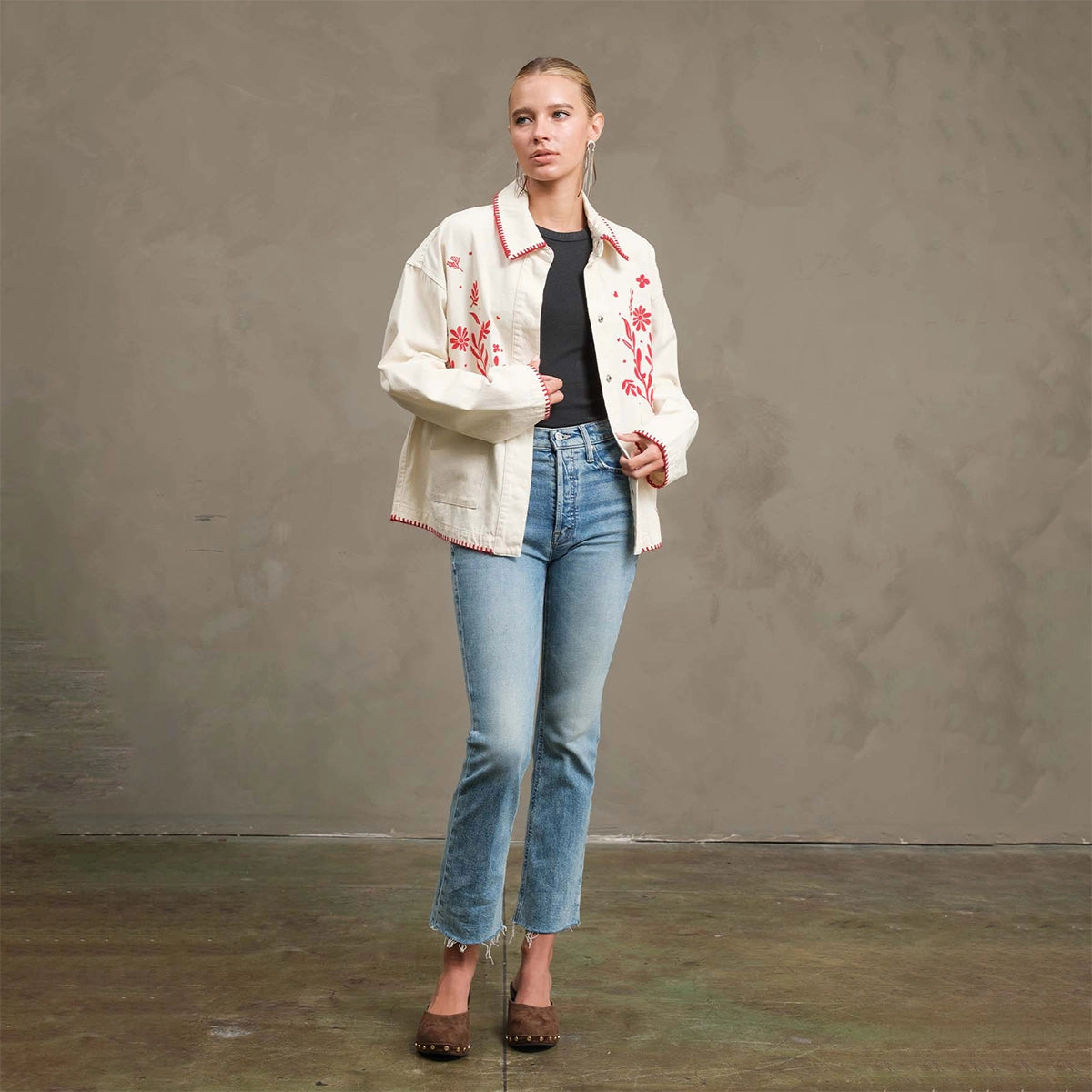 Folk Embroidered Jacket