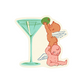 Martini Olive Friends Sticker
