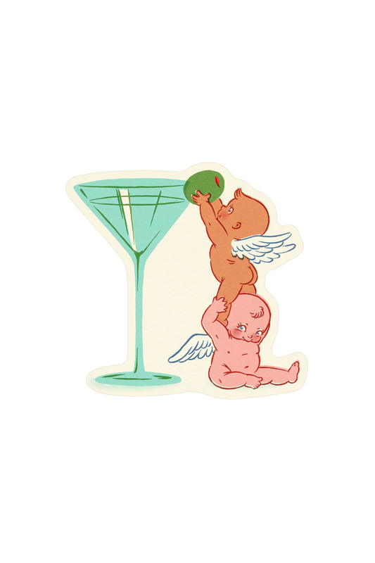 Martini Olive Friends Sticker