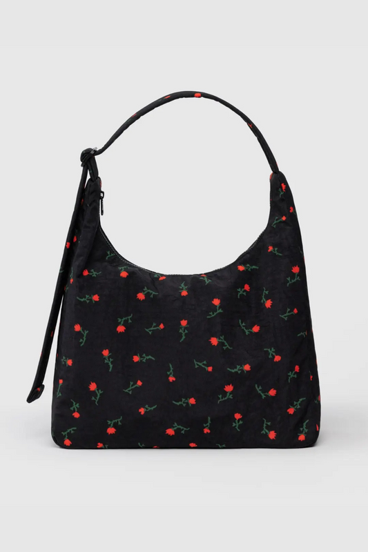 Nylon Shoulder Bag | Painted Wildflower