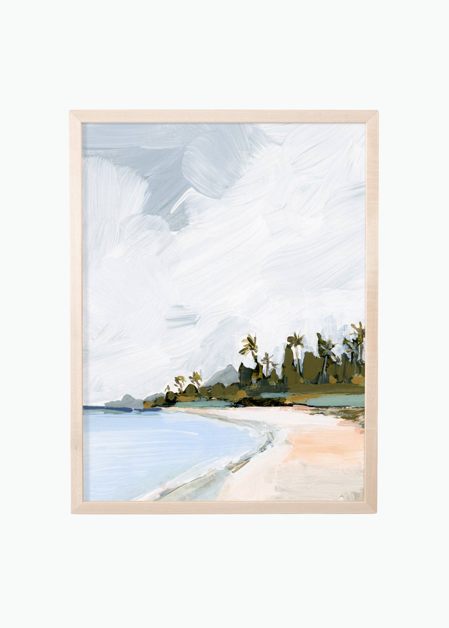 Palm Island Art Print | 8 x 10