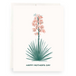 Yucca Blooms Mother's Day Card