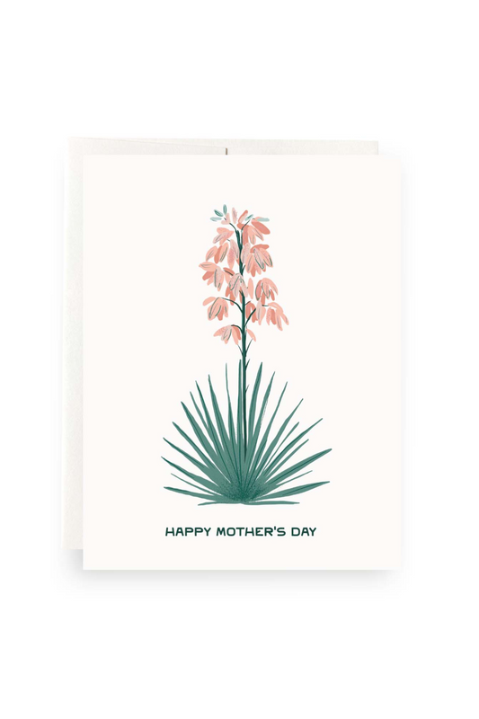 Yucca Blooms Mother's Day Card