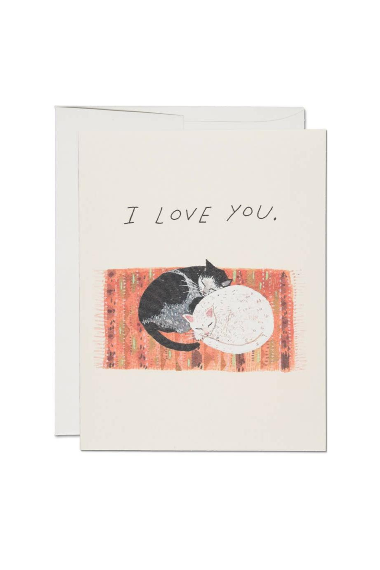 Cat Cuddle Love Card