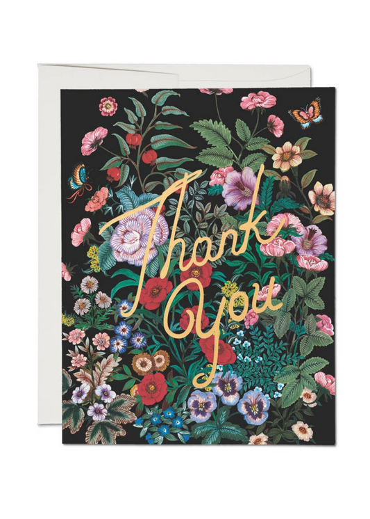 Botanical Garden Thank You Card