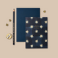 Navy Stars 'Magical Birthday' Card