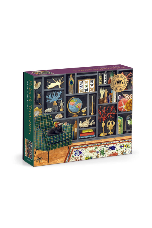 Eclectic Treasures | 1000 Piece Foil Puzzle
