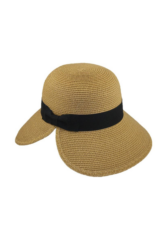 Ribbon Sun Hat | Partial Brim