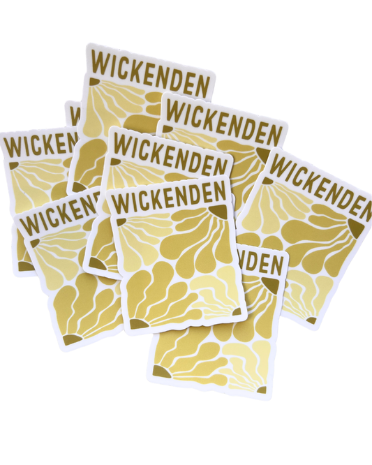 Wickenden Sticker | Yellow