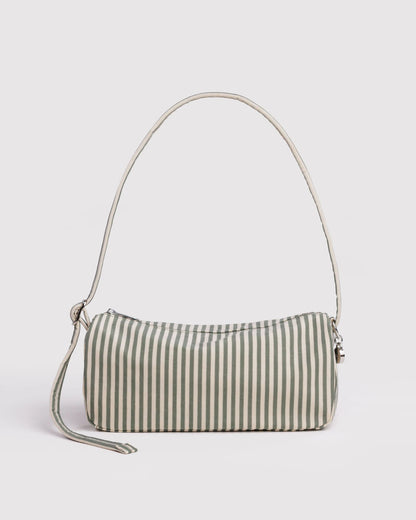 Nylon Loaf Bag | Sage Stripe