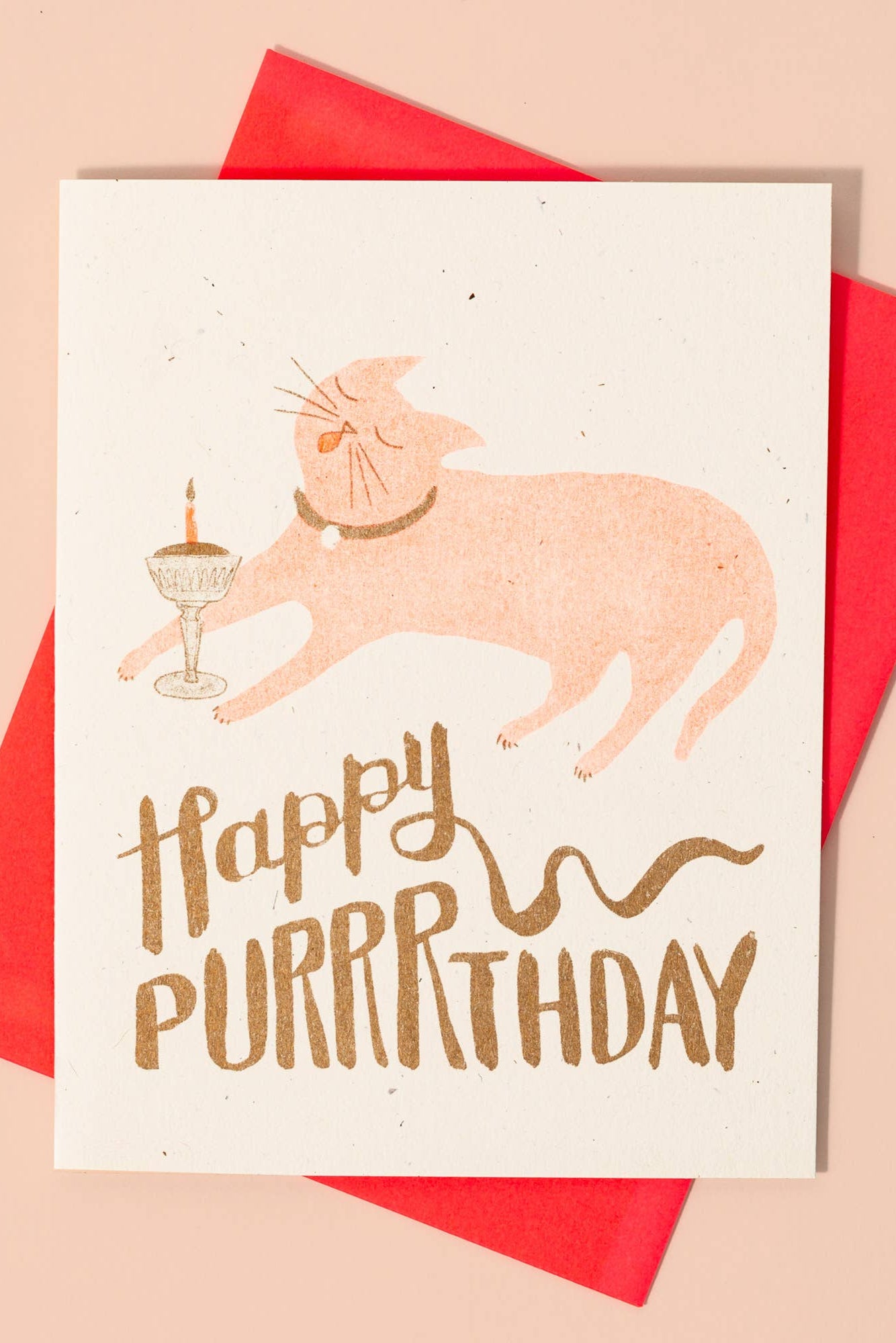 Happy Purrrthday Card