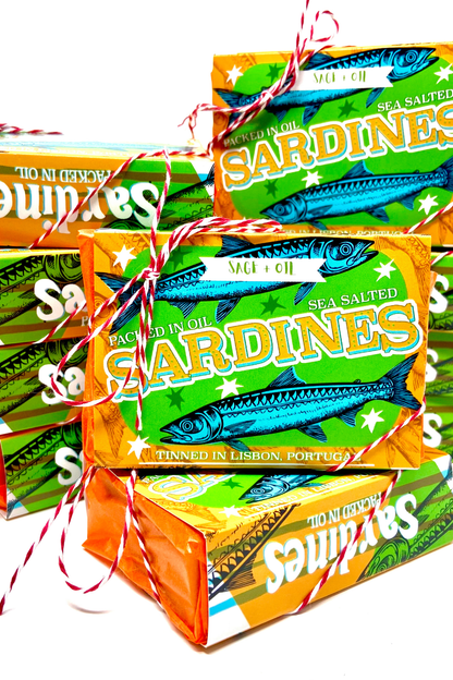 Sardine Tin Soap Bar | Sage and Oil