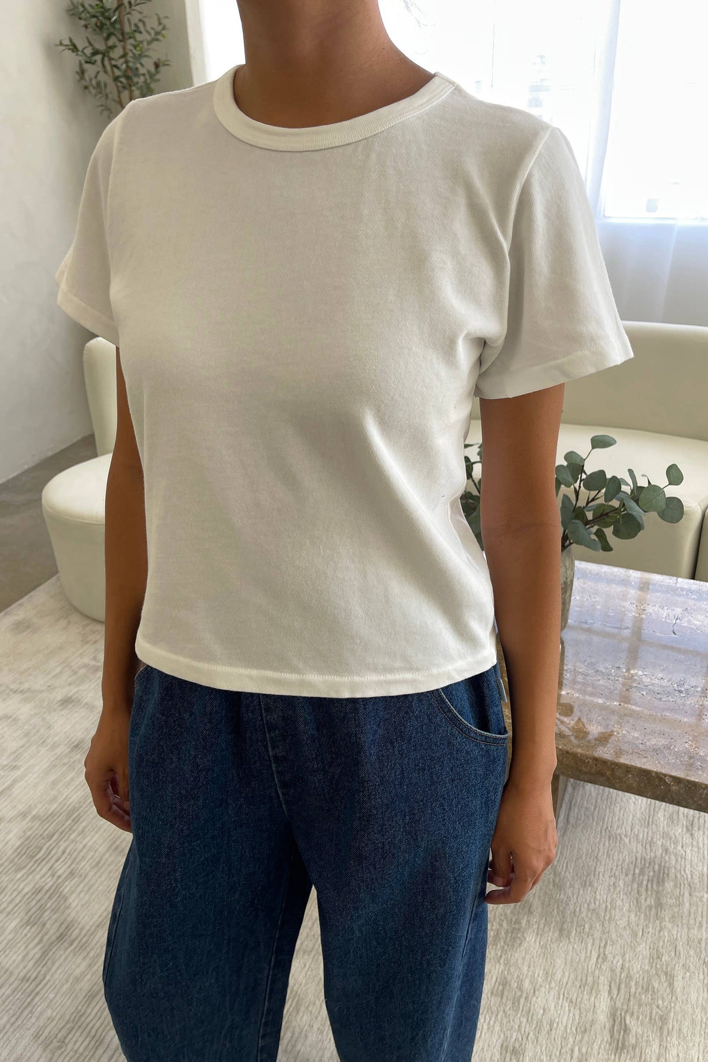 The Little Boy Tee | Vintage White