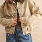 Frankie Cropped Barn Shacket