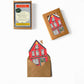 Red Cottage Mini Cards | Box of 6