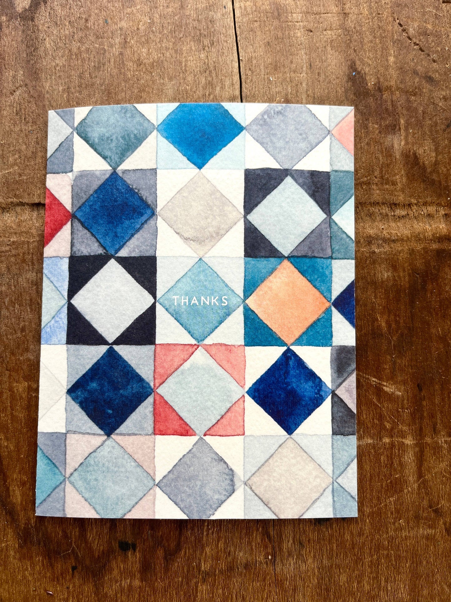 Thanks Quilted Card